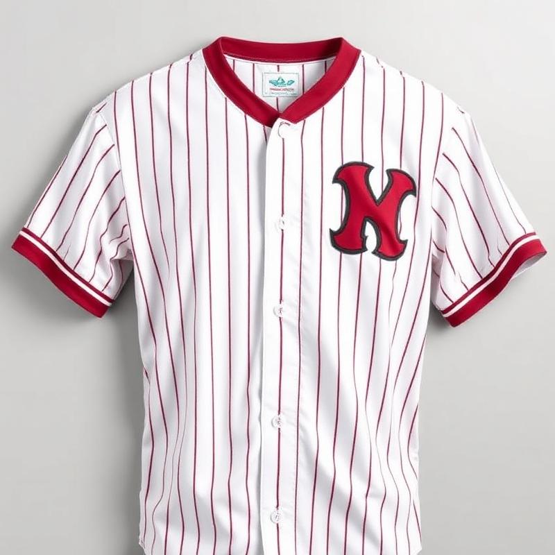 Pinstripe Baseball Jersey