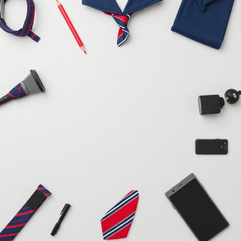 Striped School Tie